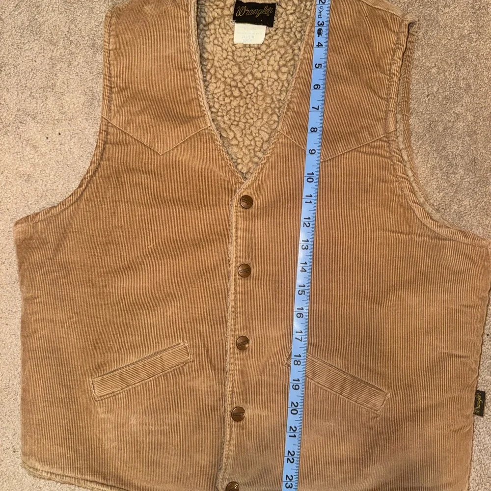 Vintage Wrangler Sherpa Vest - Picture 5 of 6